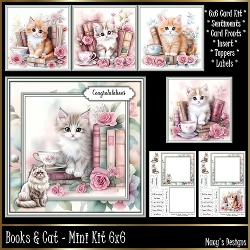 cup1414239_124264 - Books Cat - Mini Kit 6x6