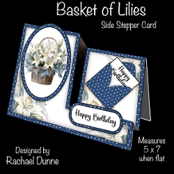 Image of cup1400235_75068 - Basket of Lilies Side Stepper Card