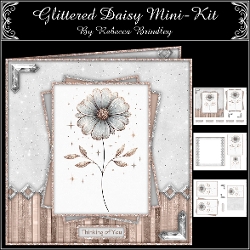 Image of cup250122_442 - Glittered Daisy Mini-Kit