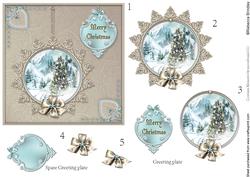 Image of cup272194_442 - Winter Through the Looking Glass 5x5 Decoupage - Coffee