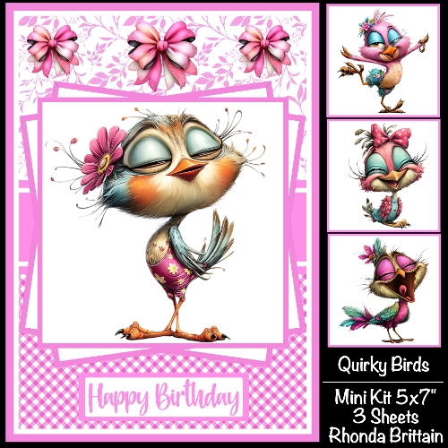 Image of cup1418984_40 - Quirky Birds Mini Kit 5x7 (3)