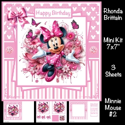 Image of cup1407654_40 - Minnie Mouse #2 Mini Kit 7x7
