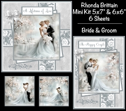 Image of cup1423231_40 - Bride & Groom Mini Kit 5x7 &. 6x6 (6)