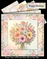 cup1432003_38 Pretty Vase of Flowers Mini Kit