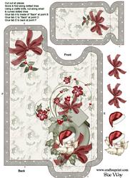 Image of cup385526_38 - Christmas Santa Robin Cutlery Wrap