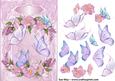 cup320776_38 - Butterflies in a Flower Frame Decoupage