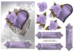 Image of cup305195_114 - Wedding Anniversary Heart & Roses