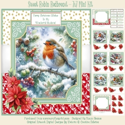 Image of cup611919_846 - Sweet Robin Redbreast - 7x7 Mini Kit