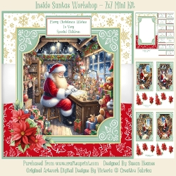 Image of cup261256_846 - Inside Santas Workshop - 7x7 Mini Kit