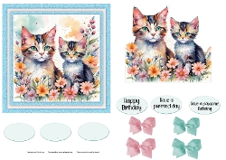 cup1359366_543 - Watercolour Floral and Cats 3
