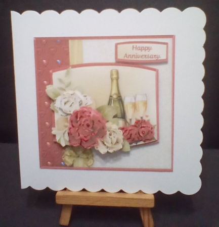 cup1416321_1648 - Champagne and Roses - Decoupage Card Mini Kit