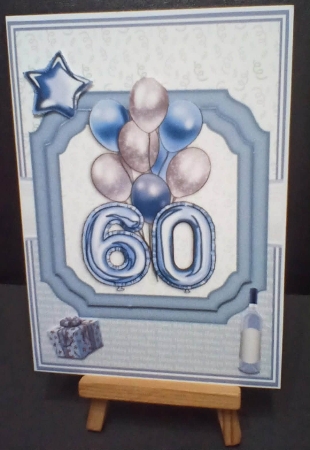 cup1421339_57683 - REQUEST - BIRTHDAY BALLOONS - 12 TOPPERS IN BLUE