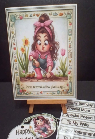 cup1436978_104105 - I Was Normal Mini Kit **Includes 5X7, 6x6 & 7x7 Card Bases** 