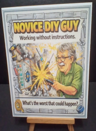 cup1437298_104105 - Novice DIY Guy Mini Kit **Includes 5X7, 6x6 & 7x7 Card Bases** 