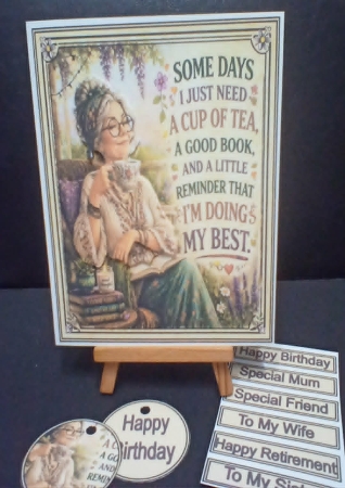 cup1438439_104105 - Some Days Mini Kit 2 **Includes 5X7, 6x6 & 7x7 Card Bases** 