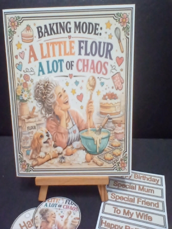 cup1438456_104105 - Baking Mode Mini Kit **Includes 5X7, 6x6 & 7x7 Card Bases** 