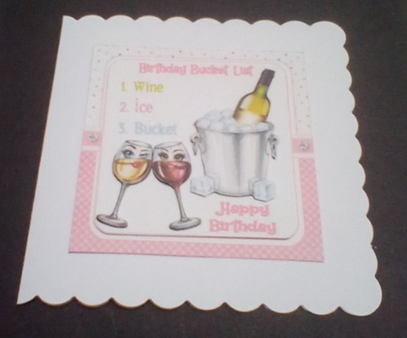 cup1439293_1209 - 7x7 The birthday bucket list for the girls choice of four mini kit