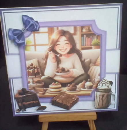 cup1439361_57683 - 5x7 6x6 LOVE CHOCOLATE