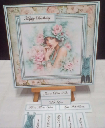 cup1440149_124264 - Vintage Flapper Girl - Mini Kit 6x6