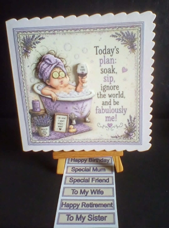 cup1440756_104105 - Fabulously Me! Mini Kit   **Includes 5X7, 6x6 & 7x7 Card Bases** 