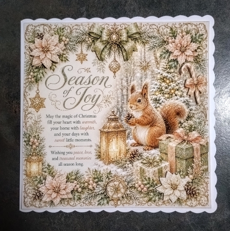 cup1443006_104105 - Season Of Joy Mini Kit  **Includes 5X7, 6x6, 7x7 & 8X8 Card Bases** 