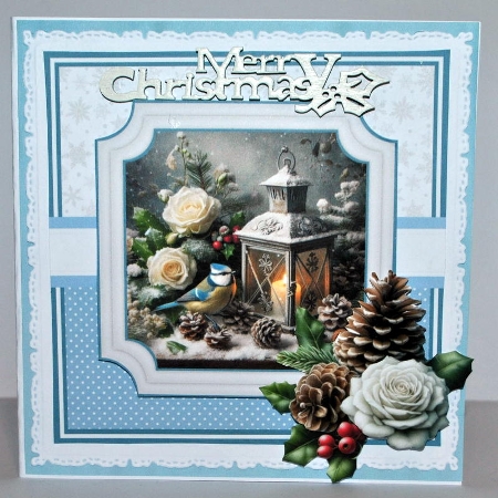 cup1382919_57683 - BLUE TIT CHRISTMAS LANTERN
