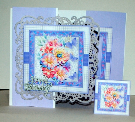 cup1414693_1648 - Fresh Flowers - Decoupage Card Mini Kit