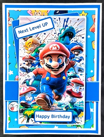 cup1419489_2073 - 5x7 ~ Super Mario Level Up