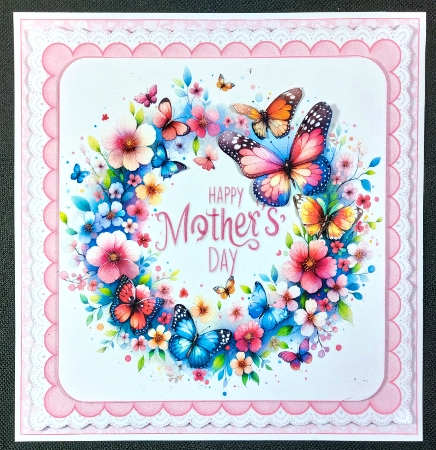 cup1427772_1209 - 7x7 Mothers day butterflies and flowers choice of four mini kit