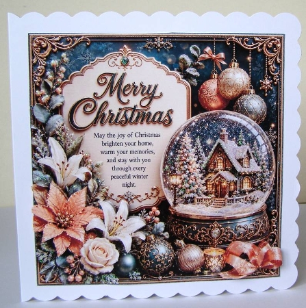 cup1452550_104105 - Peaceful Winter Mini Kit **Includes 5X7, 6x6, 7x7 8X8 Card Bases**   