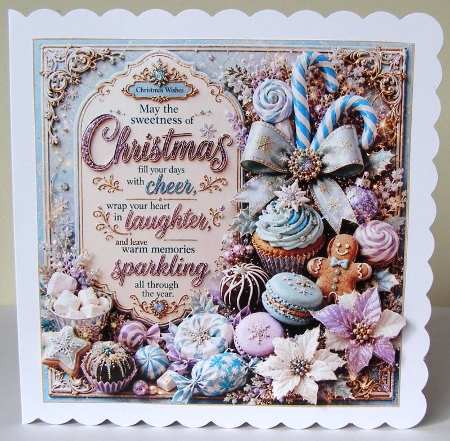cup1453440_104105 - Christmas Sweetness Mini Kit **Includes 5X7, 6x6, 7x7 8X8 Card Bases**   