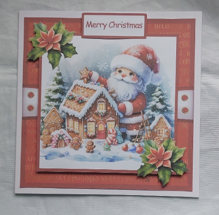 cup1381107_40 - Christmas Gingerbread Houses Mini Kit 7x7