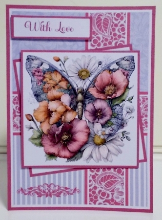 cup1438674_40 - Butterflies In Bloom #2 Mini Kit 5x7 (3) Plus Bonus
