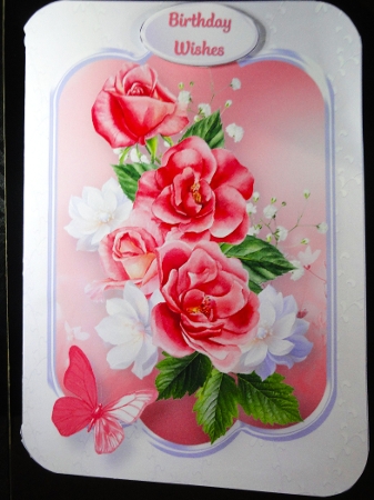 cup1445832_1648 - Deep Pink Posy - Pop-up Card Mini Kit