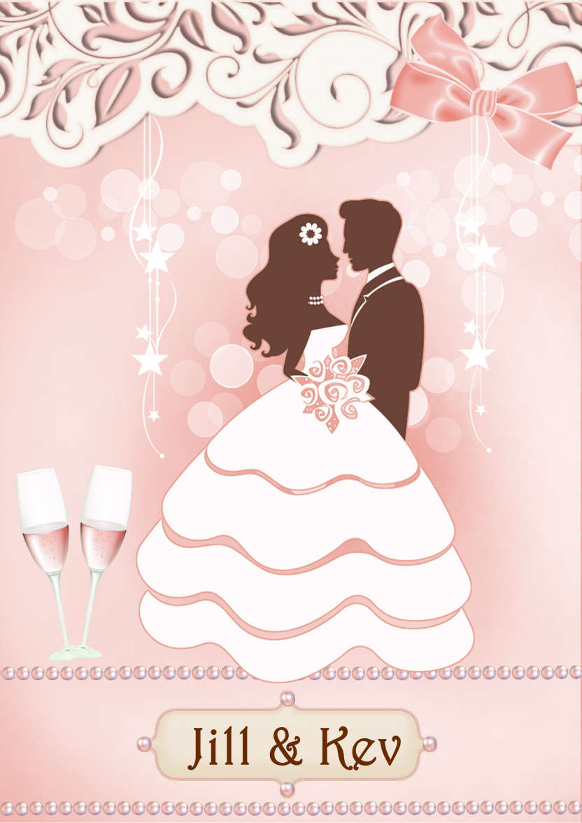 The Happy Couple - card made with Crafty Bob's Card Creator