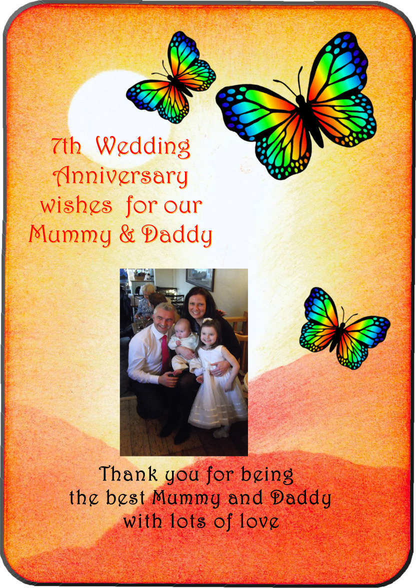 Anniversary Any Occasion Card - card made with Crafty Bob's Card Creator