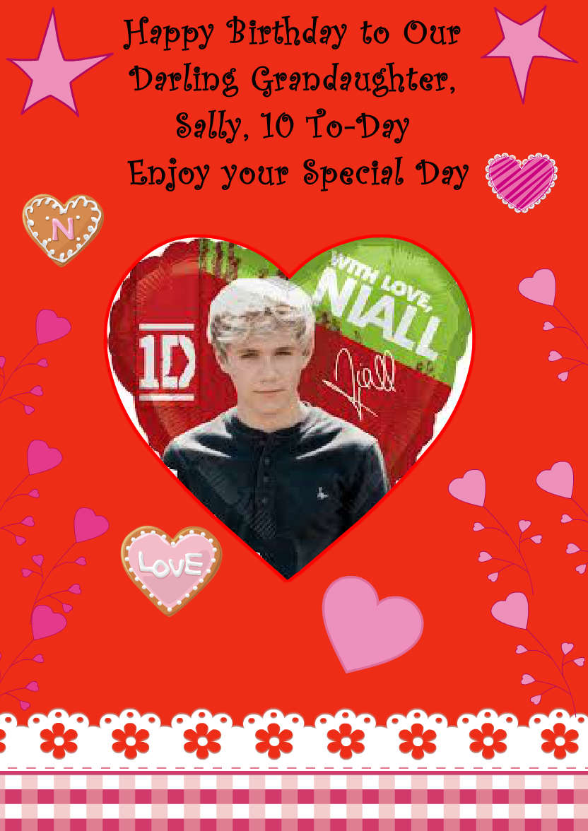 Red Plain Background - card made with Crafty Bob's Card Creator