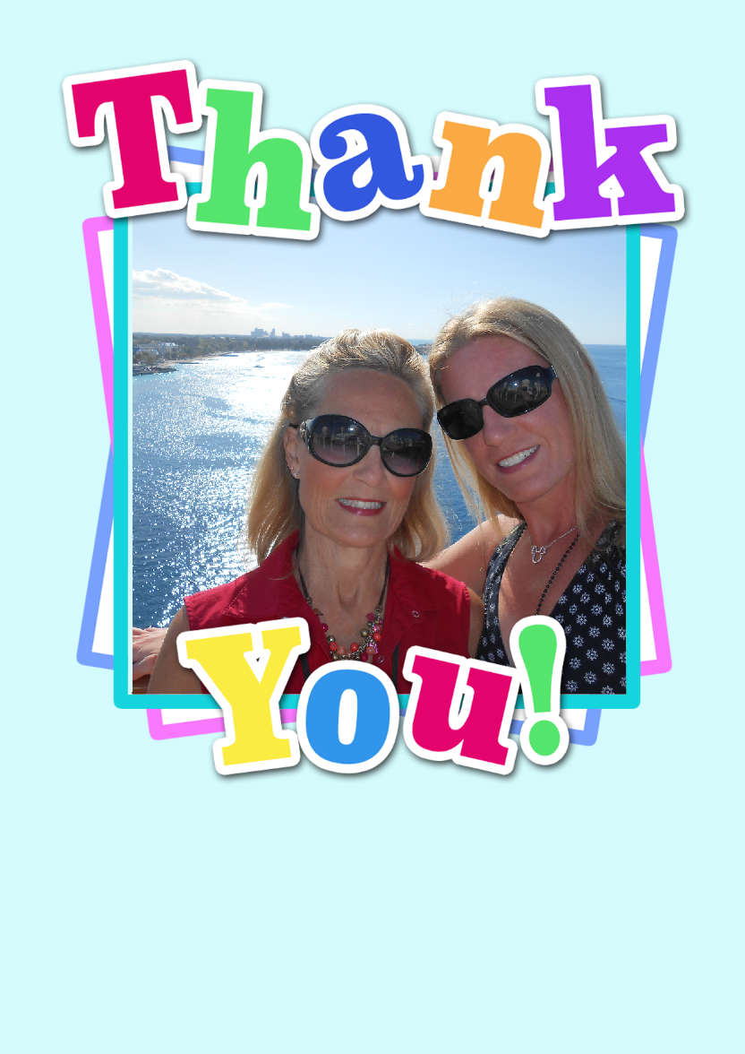 Thank You Aperture Card Front - card made with Crafty Bob's Card Creator