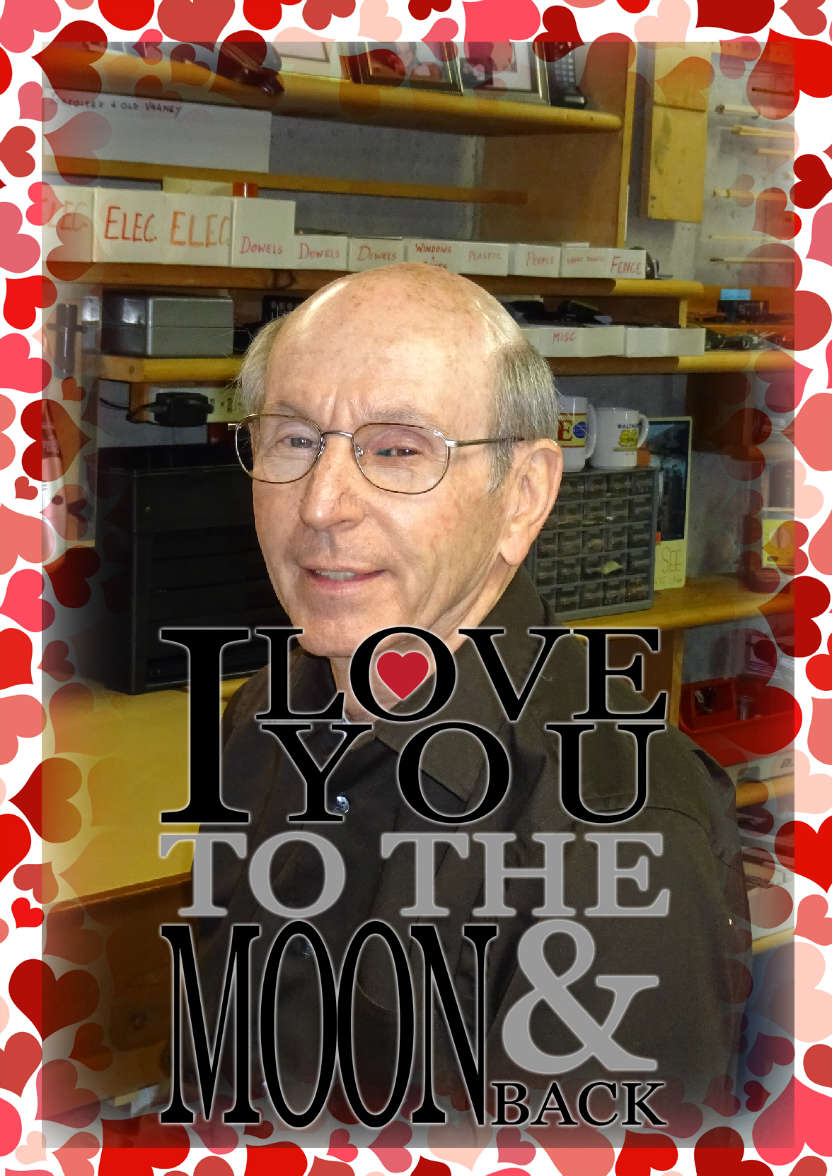 To the Moon & Back Anniversary/valentines - card made with Crafty Bob's Card Creator