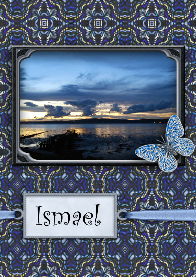 Sunset - card made with Crafty Bob's Card Creator