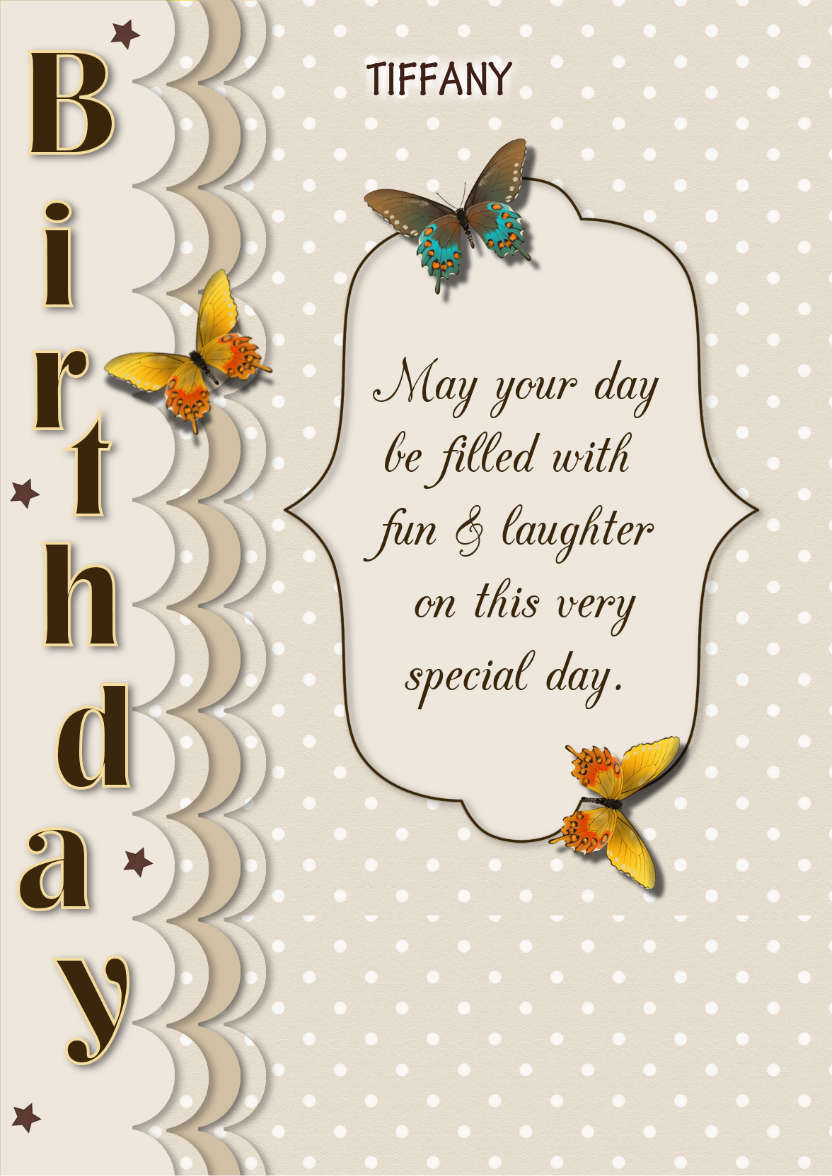 Chocolate Smooth - card made with Crafty Bob's Card Creator
