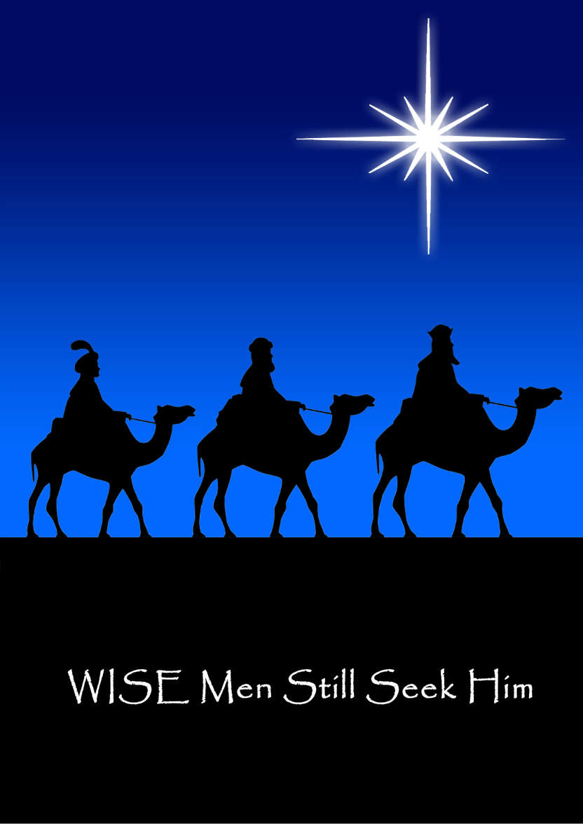 Star of Bethlehem - card made with Crafty Bob's Card Creator