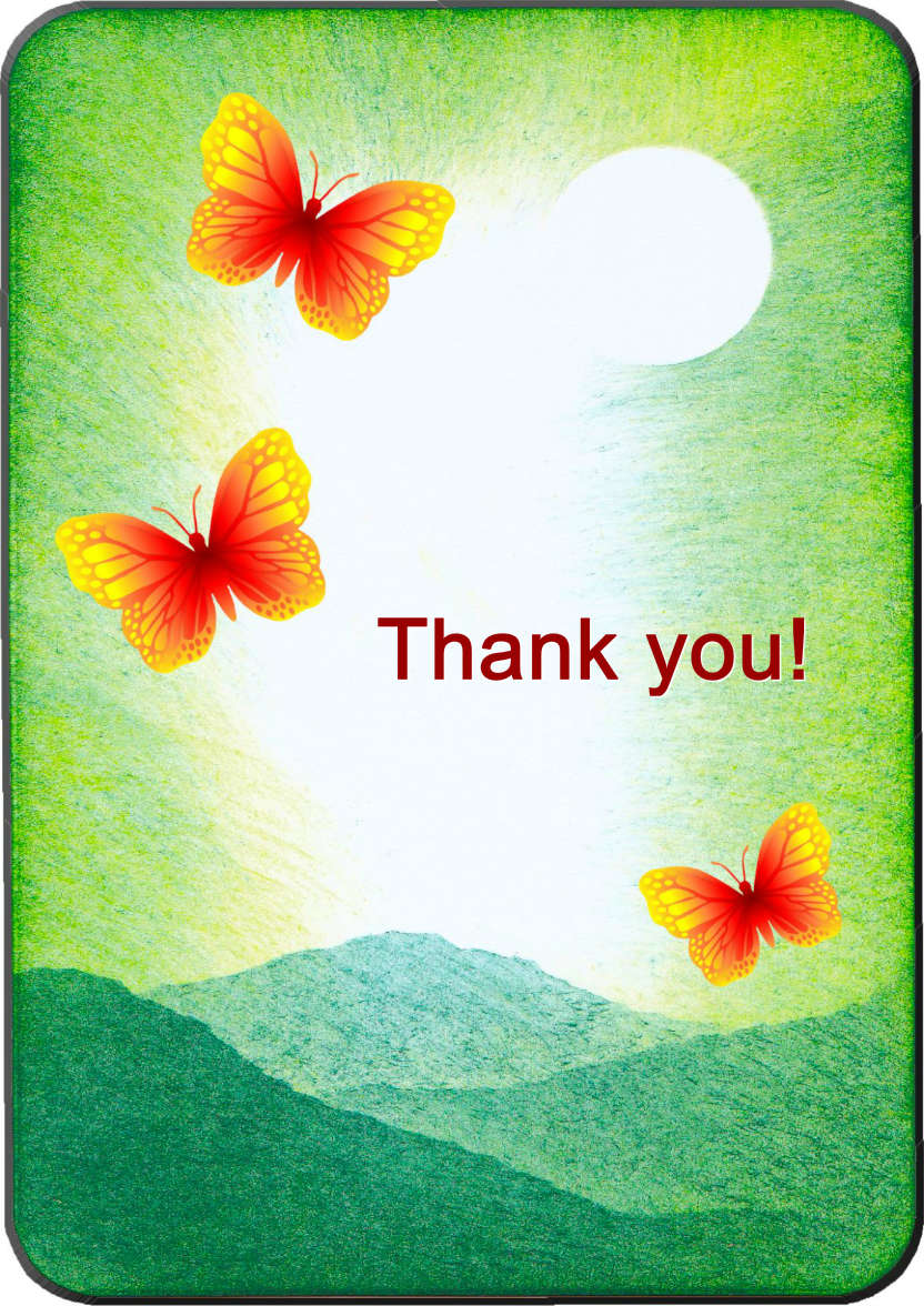 Thank You for a Friend - card made with Crafty Bob's Card Creator