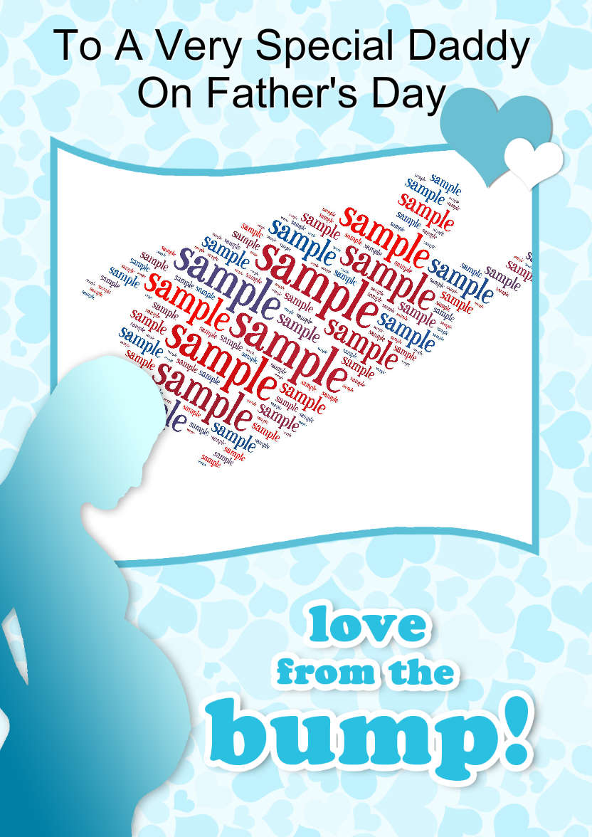 From the Bump! - card made with Crafty Bob's Card Creator