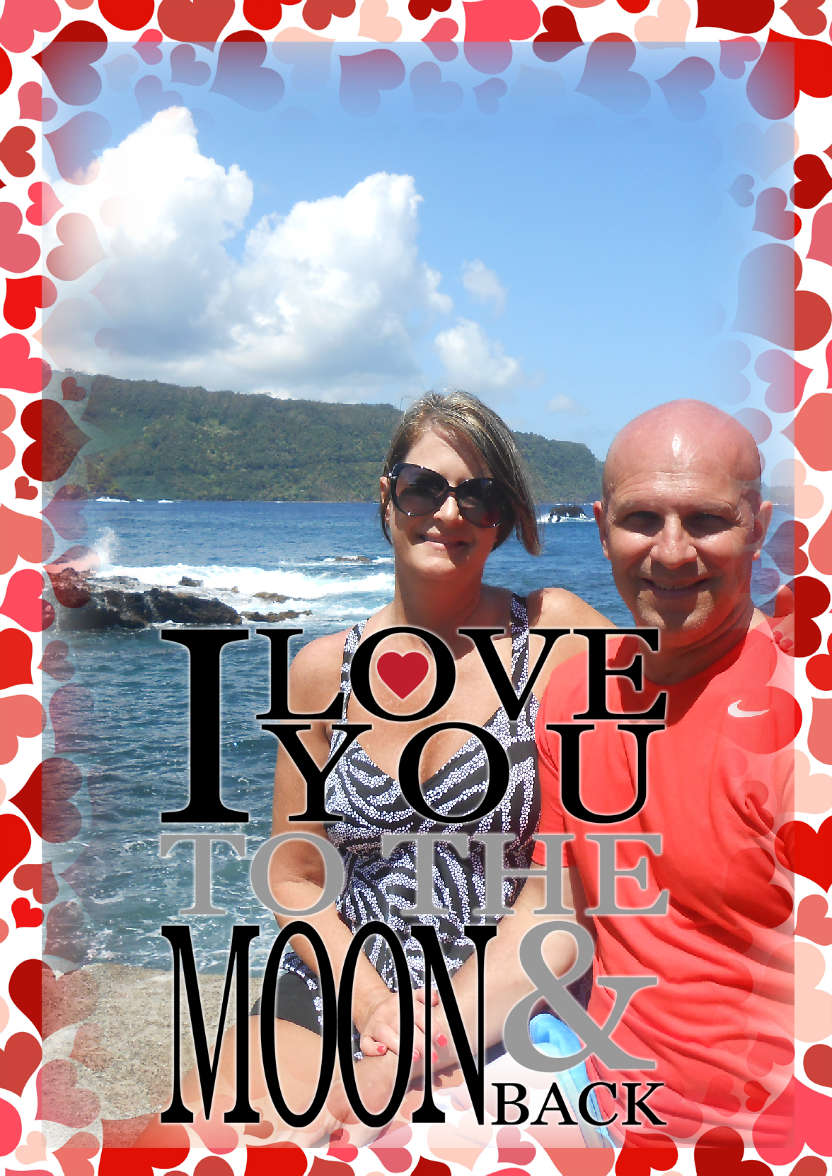 To the Moon & Back Anniversary/valentines - card made with Crafty Bob's Card Creator