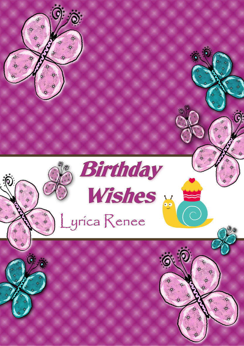 Beautiful Butterflies Birthday Card - card made with Crafty Bob's Card Creator