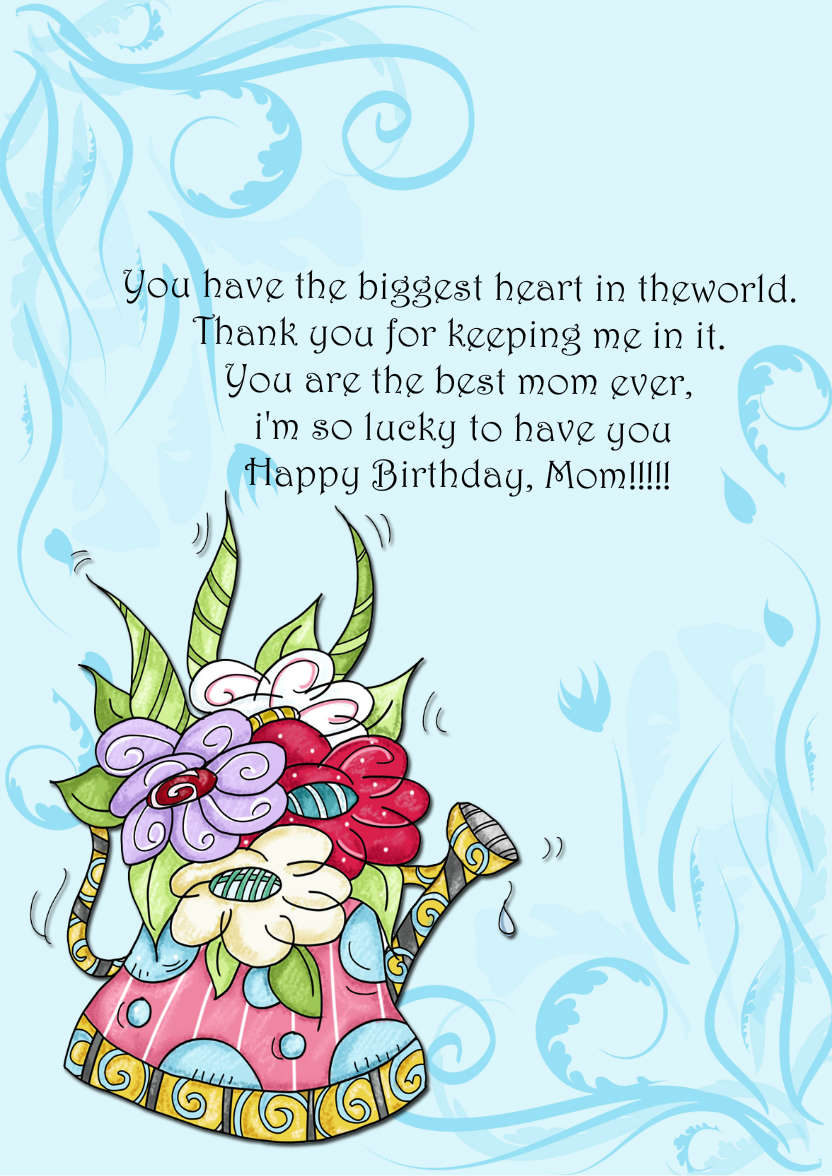 Funky Floral Watering Can - card made with Crafty Bob's Card Creator