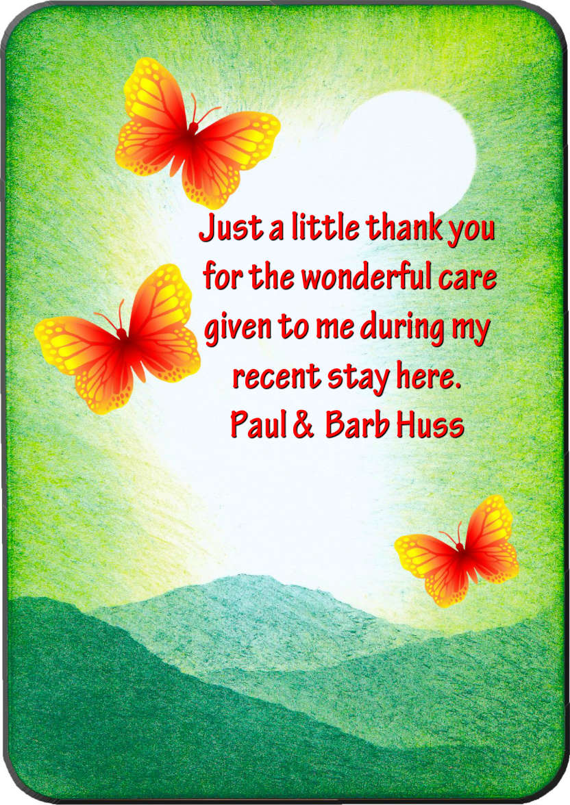 Thank You for a Friend - card made with Crafty Bob's Card Creator