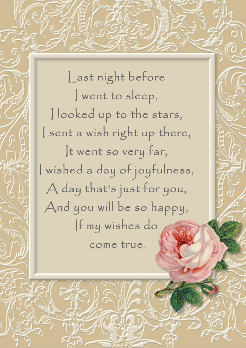Framed Pink Rose Insert - card made with Crafty Bob's Card Creator