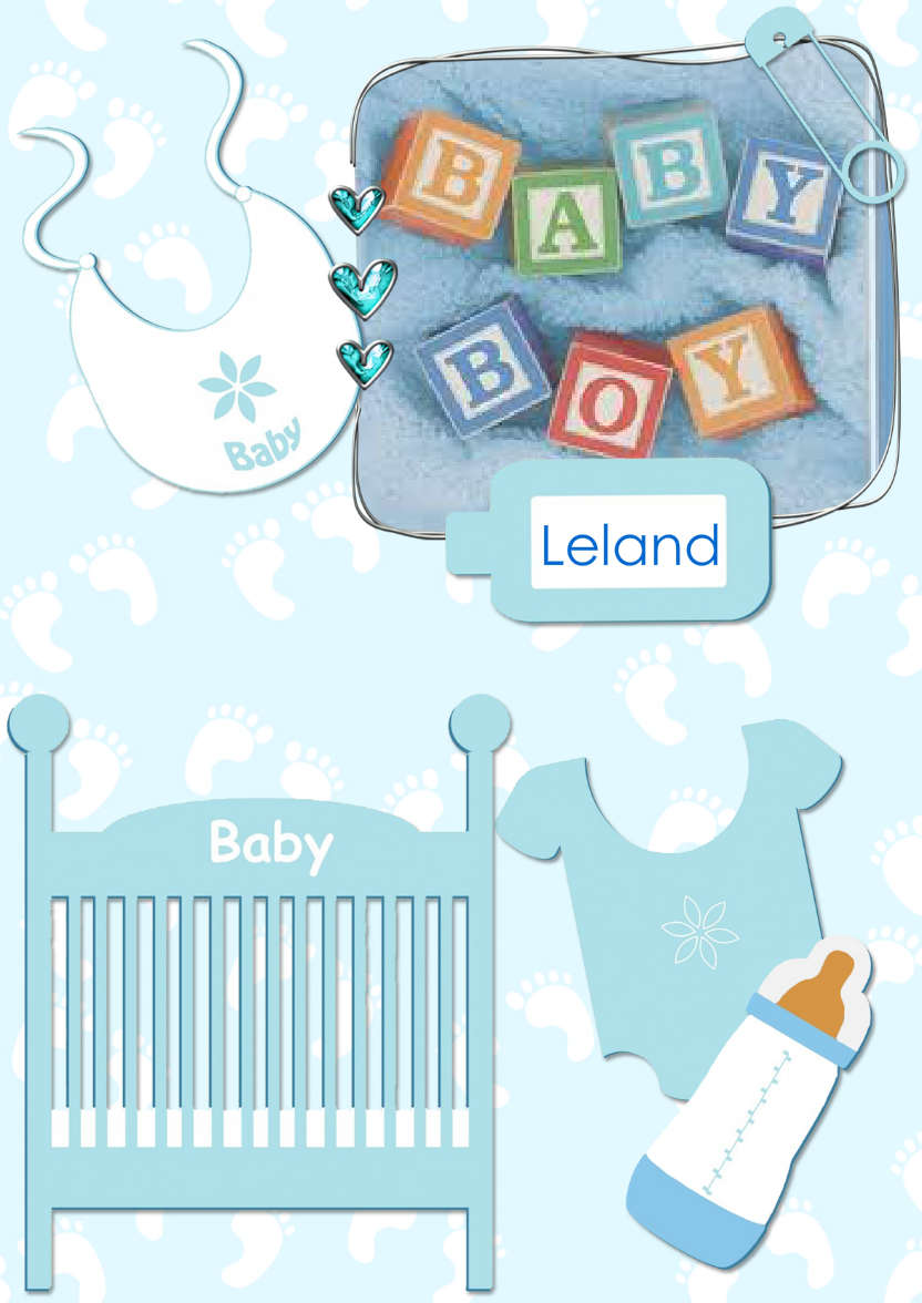 Baby Boy Aperture - card made with Crafty Bob's Card Creator